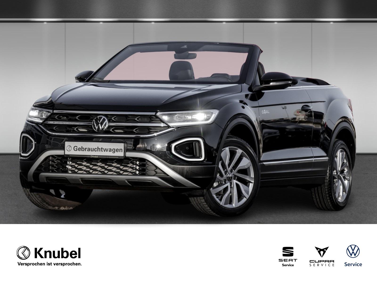 Volkswagen T-Roc Cabriolet GOAL 1.5 TSI LED+ Navi AHK 18" T