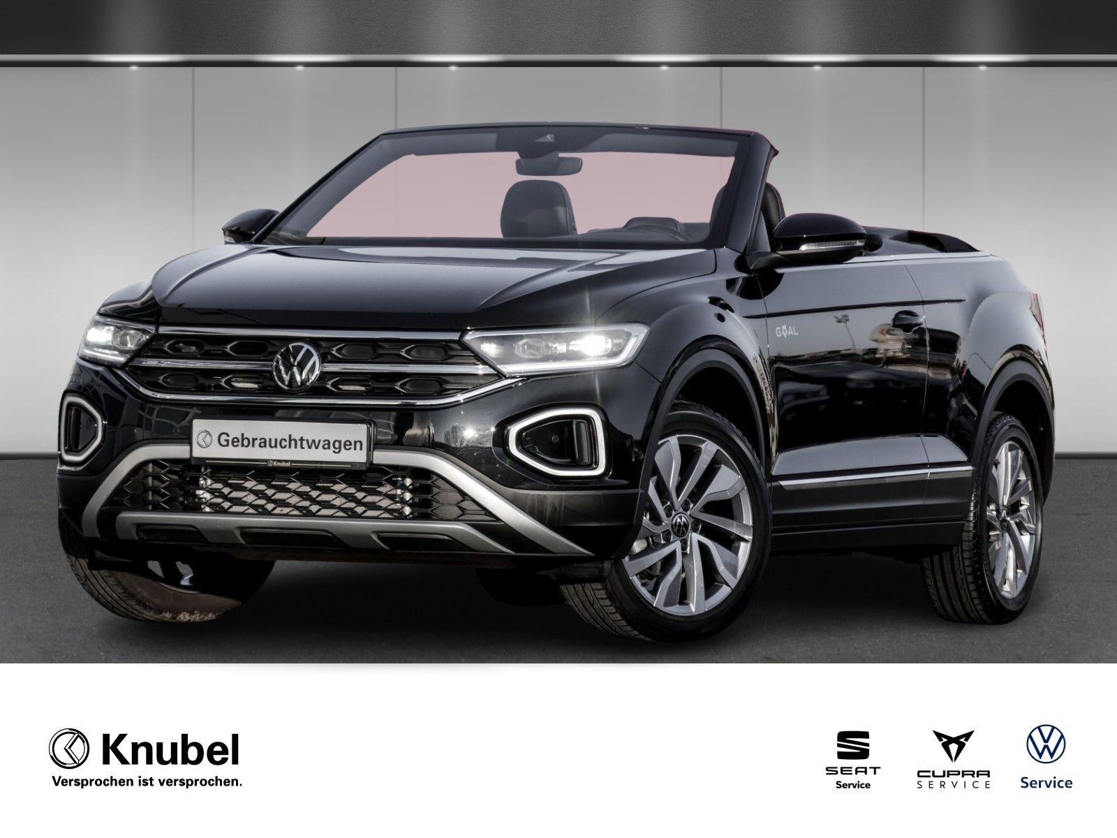 Volkswagen T-Roc Cabriolet GOAL 1.5 TSI LED+ Navi AHK 18" T