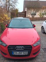 Audi A3 2.0 TDI S tronic quattro S line Sportb. S... - Audi A3: Rot, Leder
