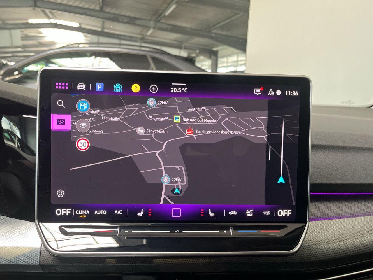 Volkswagen Golf GOAL 1.5 eTSI DSG AHK LED NAVI ACC, миниатюра 10