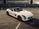 Mercedes-Benz SLS Roadster BRABUS | Finanzierung ab 3,99%* - weiße Mercedes-Benz SLS AMG