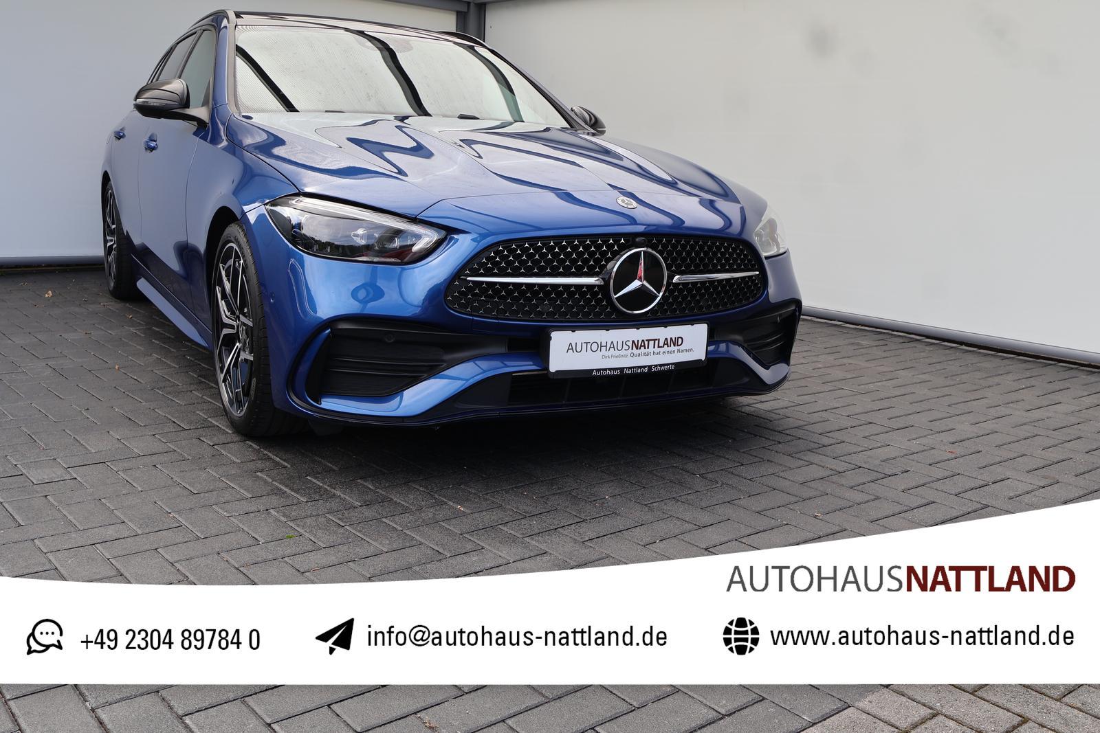 Mercedes-Benz 220 T d AMG Line Night Pano AHK Leder Distronic