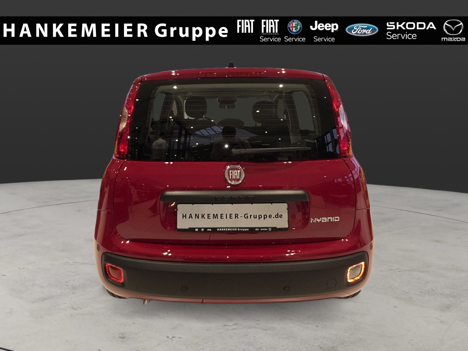 Fiat Panda Pandina ICON Hybrid RED 1.0 GSE-Klima*Blue imagem 3
