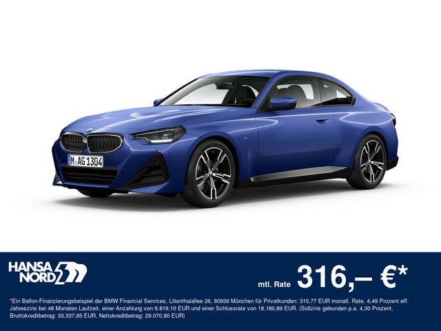 BMW 218i Coupé M-SPORT LED NAVI LEDER DAB PDC 18"