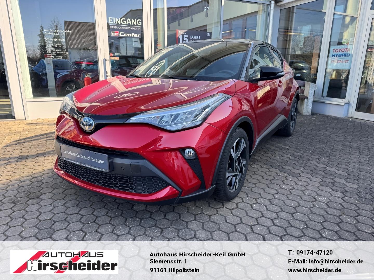 Toyota C-HR 2.0 Hybrid Team Deutschland*LED*Apple CarPl