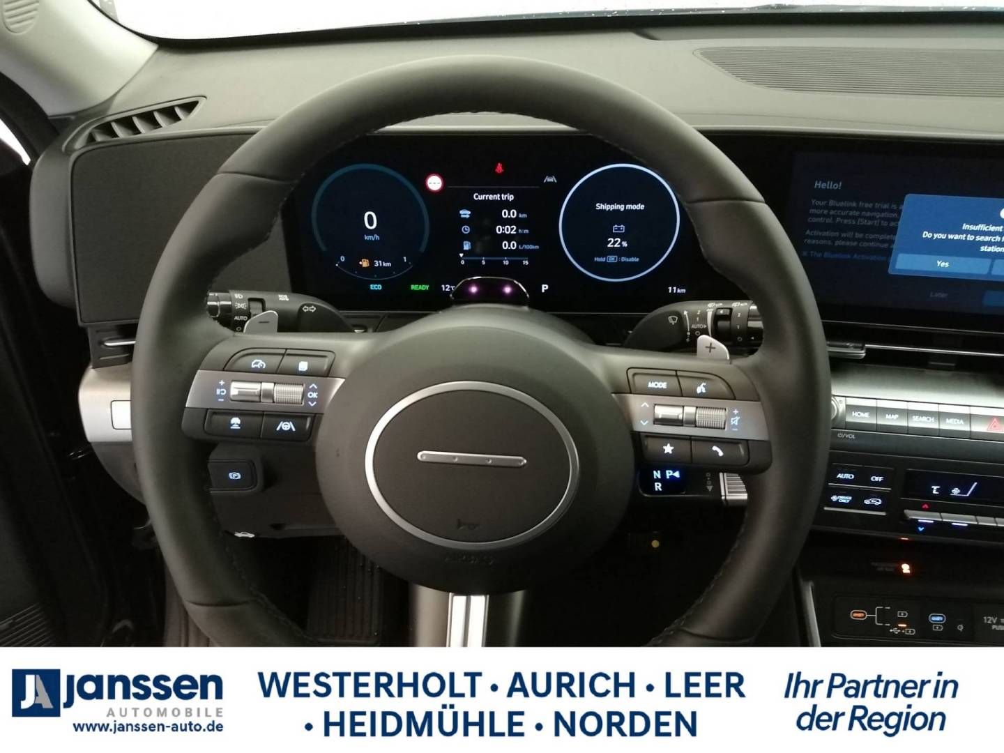 Fahrzeugabbildung Hyundai KONA SX2 HEV TREND elektrische Heckklappe