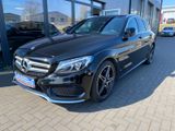 Mercedes-Benz C 180 CGI T Edition C AMG-LINE*LED*LEDER*NAVI* - Mercedes-Benz: Schwarz, AMG Edition