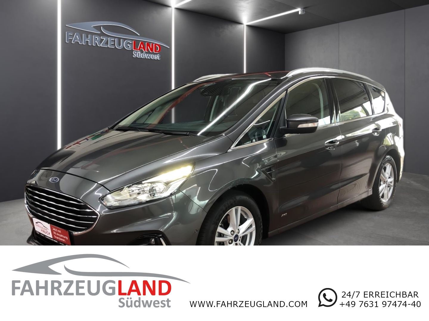 Gebrauchtwagen Ford S-Max S-Max Titanium Allrad AHK Klima Navi Sitzheizung in Müllheim
