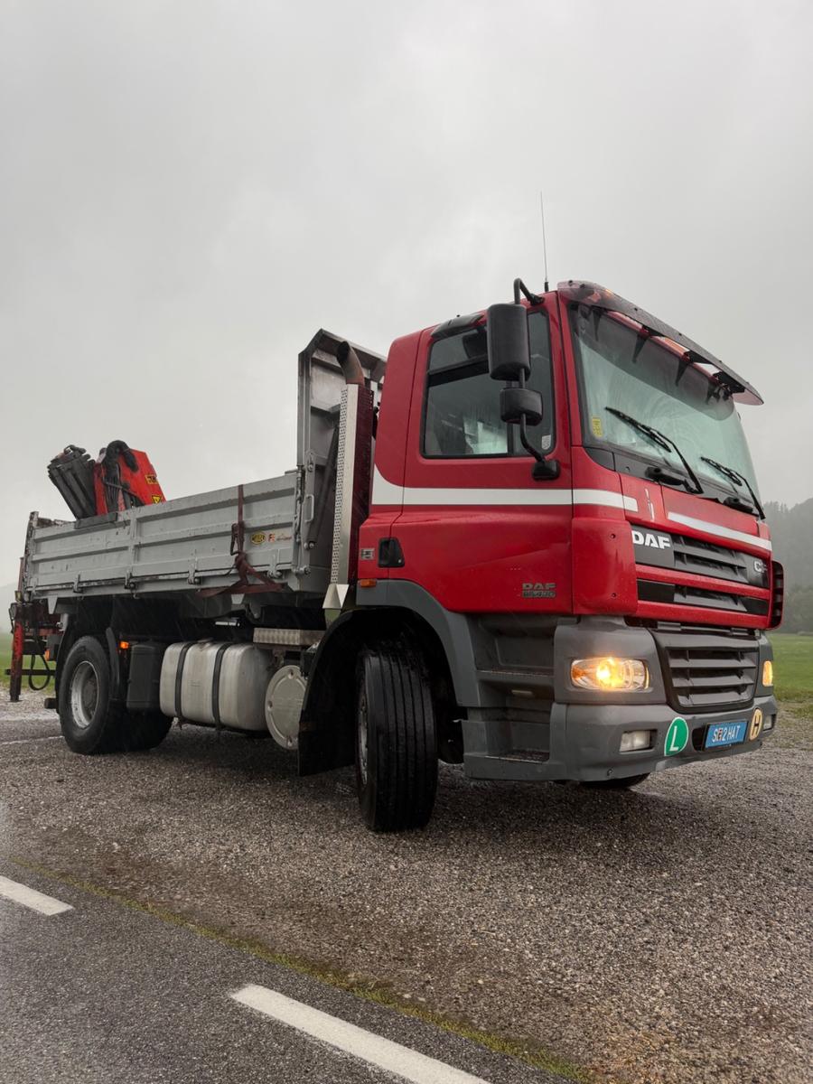 DAF CF 430 4X2 3 SEITENKIPPER PK 10500 ZWICKER ROTAR