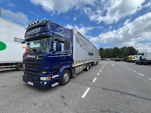 Scania R 520 LB6x2*4HLB+Wielton trailer