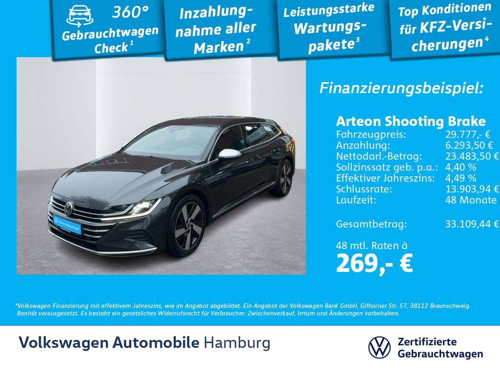 Arteon Shooting Brake 2.0 TDI DSG AHK Sitzhzg