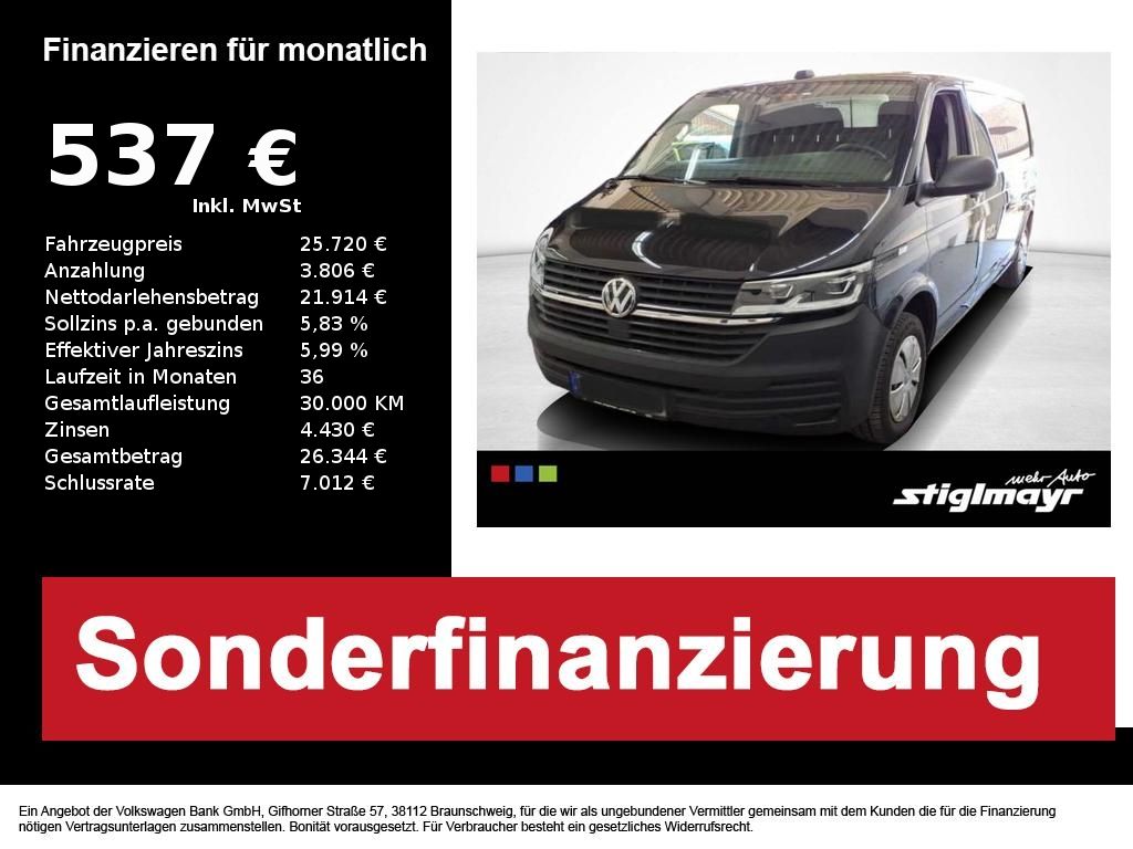 Volkswagen T6.1 Kasten L.R. 2.0 TDI 4-Motion LED+NAVI+PDC+