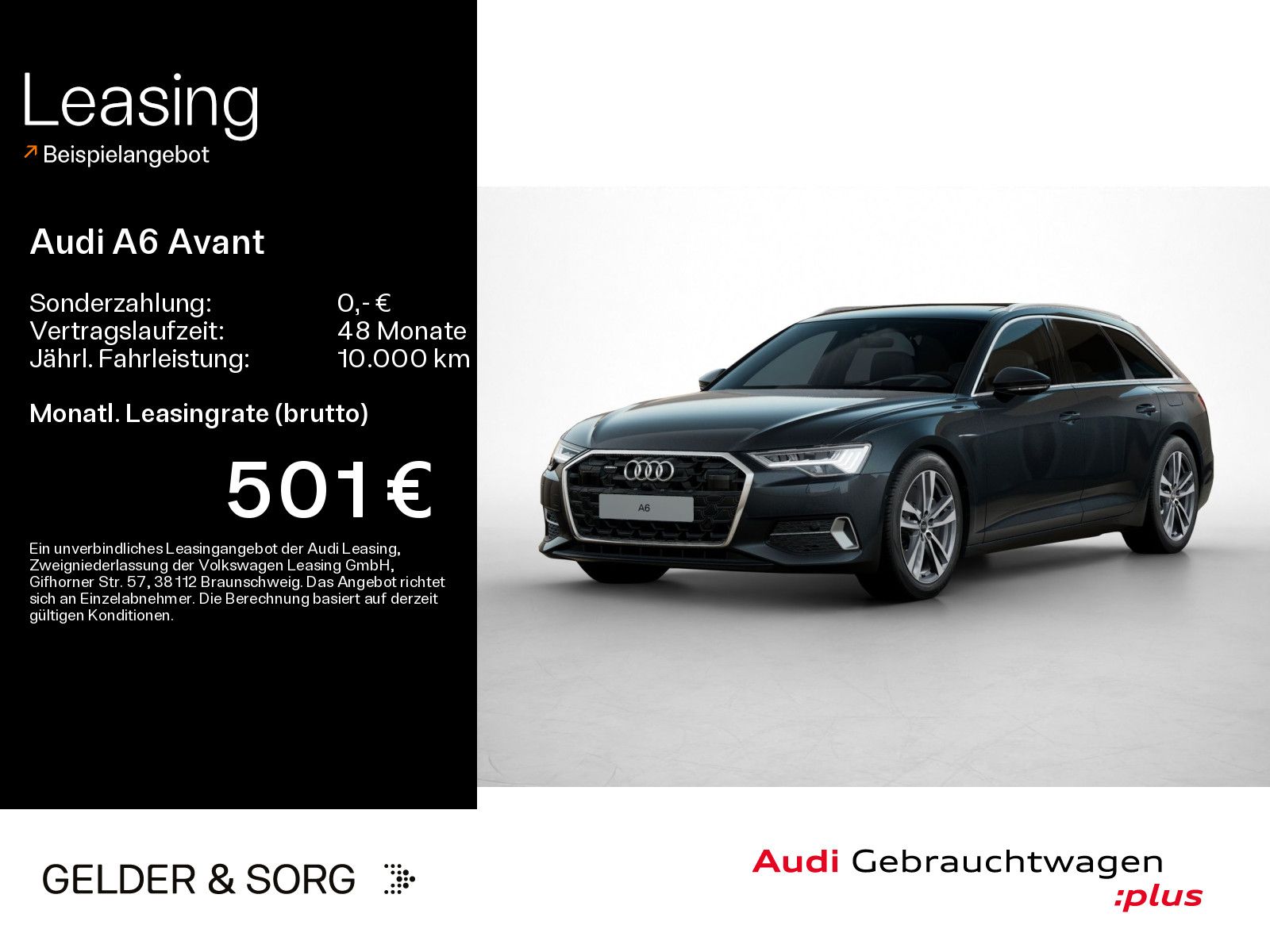 Audi A6 Avant 50 TFSIe quattro 63km/WLTP*HuD*B&O*Pano