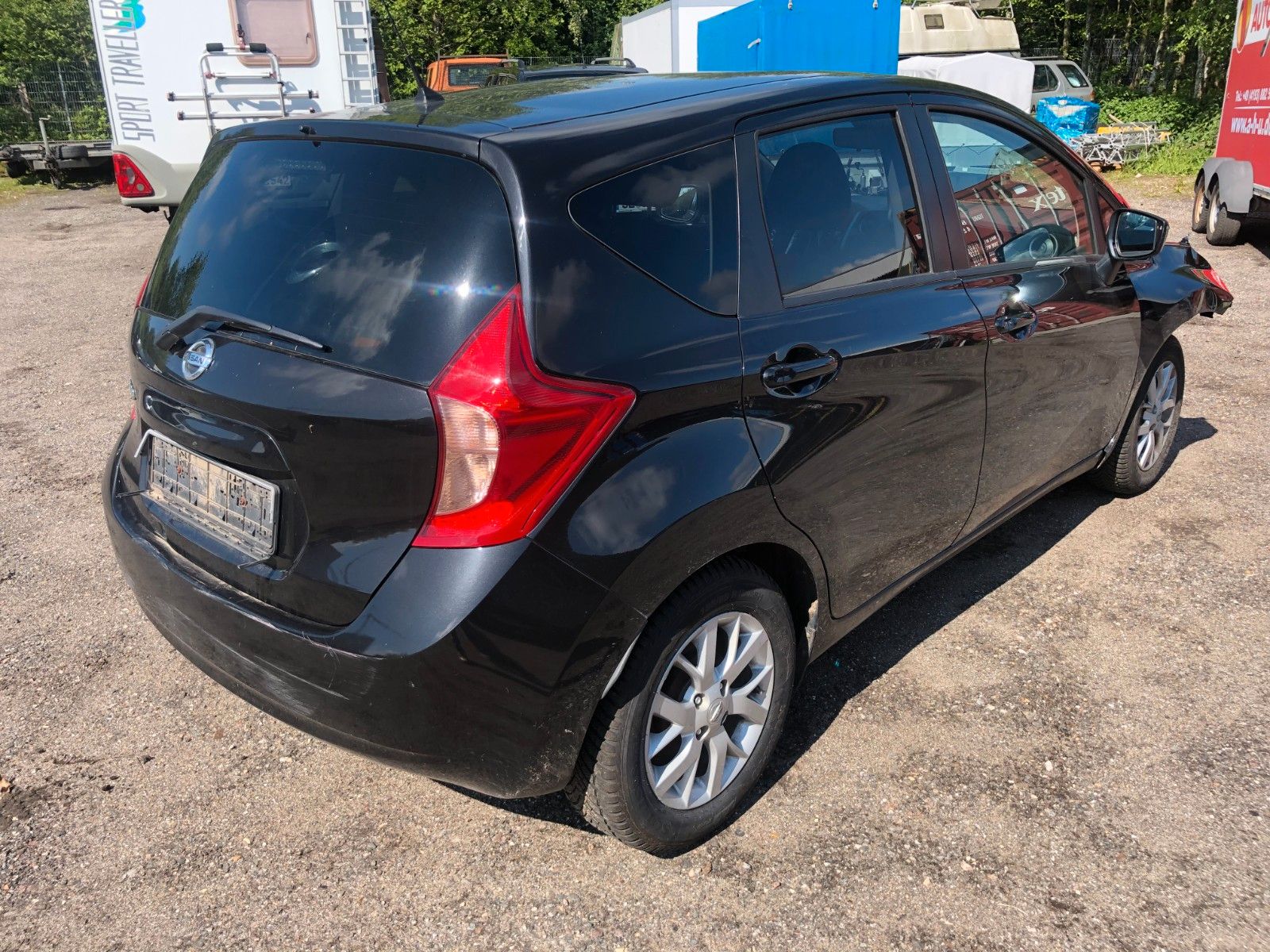 Fahrzeugabbildung Nissan Note Acenta Plus Frontschaden