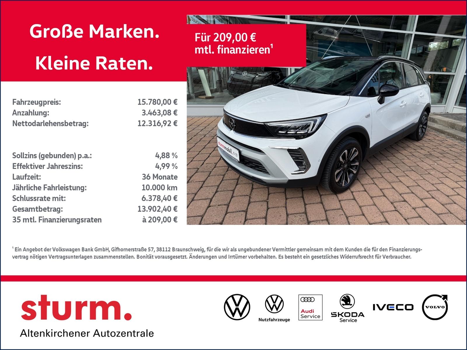 Opel Crossland (X) GS Line *Navi,Kamera,Klimaautomati