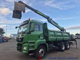 MAN TGS 26.500 6x4 Meiller + Kran + Bordmatik 137TKM - MAN 26