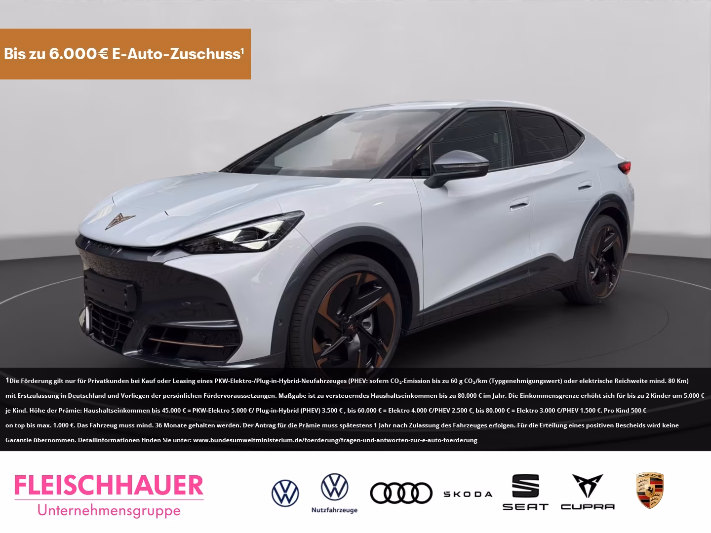 Cupra Tavascan VZ 4Drive ACC Navi Panorama Apple CarPl