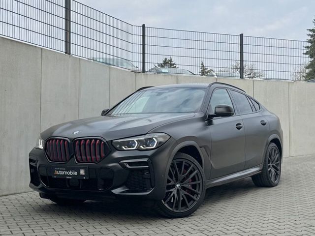 BMW X6 M50i*BlackVermilion*Laser*SkyPano*Massage*B&W