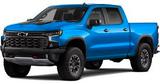 Chevrolet Silverado 1500 Crew Cab Trail Boss 6.2l 4.99% - blaue Chevrolet Silverado