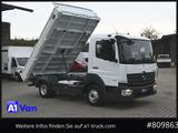 Mercedes-Benz Atego 816 Kipper, Ahk,Klima, Meiller, 3-Sitzer