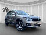 Volkswagen Tiguan Sport & Style**4Motion**DSG**Leder*Pano* - mit Benzin-Antrieb: Beige, Vollleder, Geländewagen