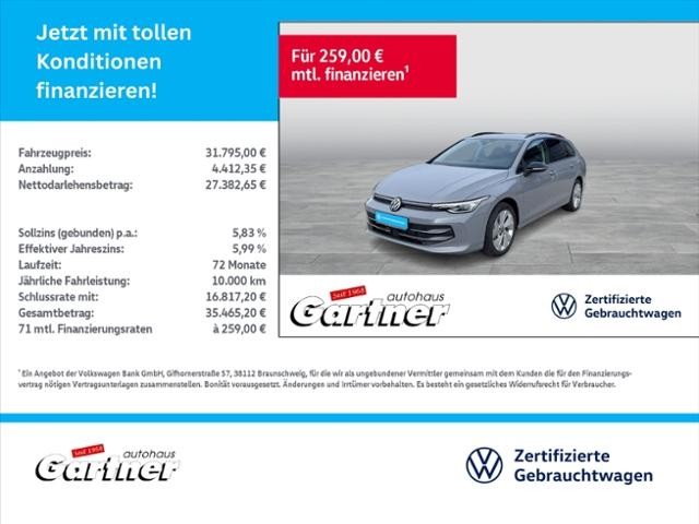 Volkswagen Golf VIII Variant GOAL 1.5 eTSI OPF DSG AHK REAR