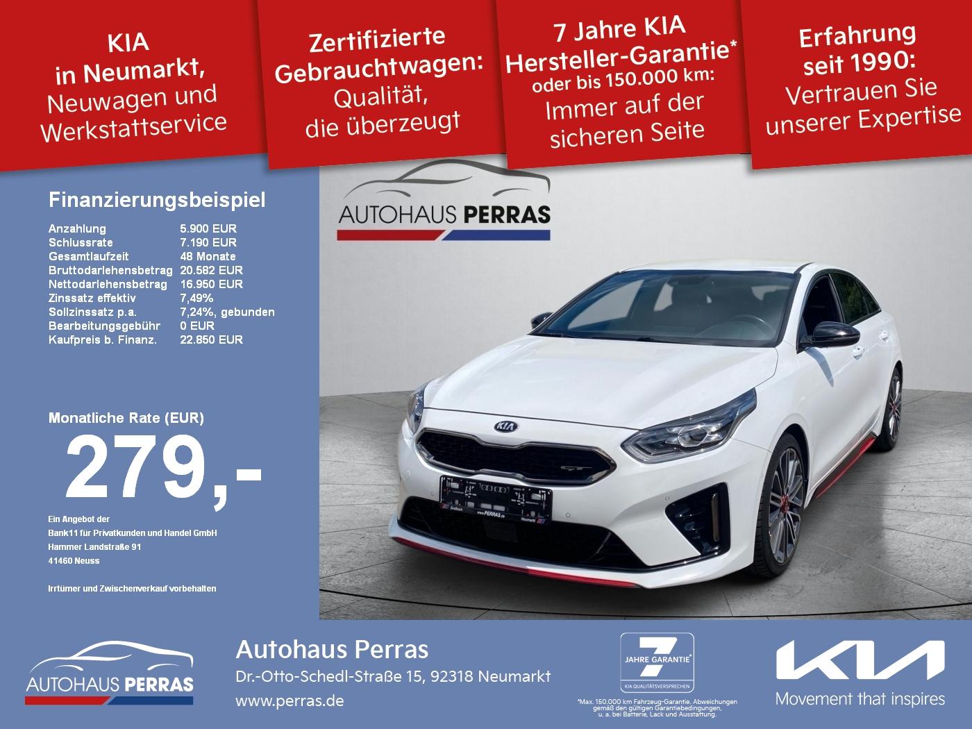 Kia Procee'd 1.6 T-GDI GT ACC+LED+Navi+SHZ+2xKlima+L