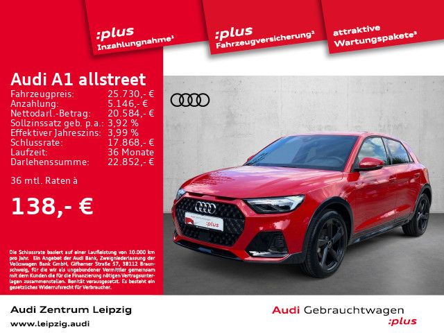 Audi A1 allstreet 25 TFSI *LED*Navi*Optik*