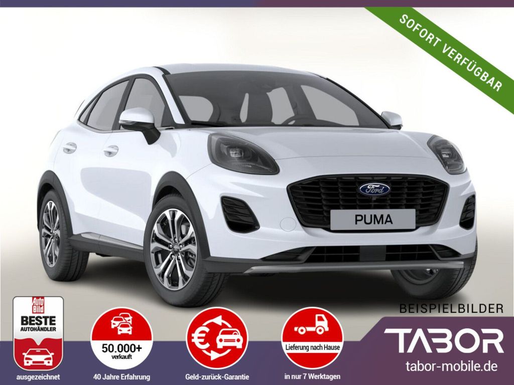 Ford Puma 1.0 EB 125 MHEV A7 Tit LED SHZ Nav Kam PDC