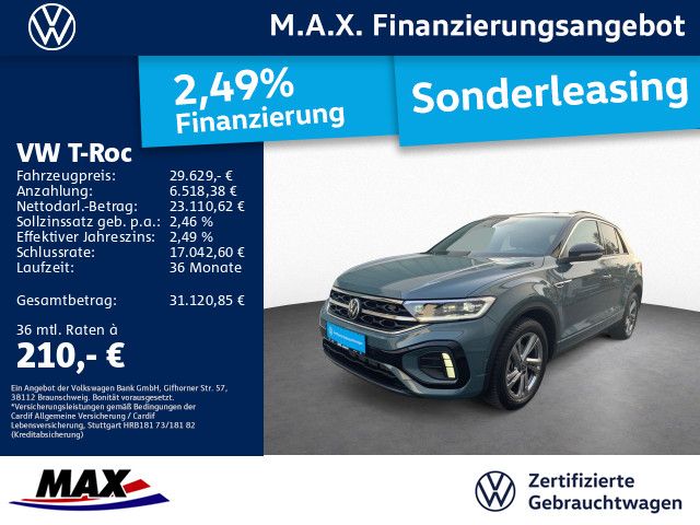 T-Roc 1.5 TSI DSG R LINE LED+AHK+ACC+KAMERA+NAVI