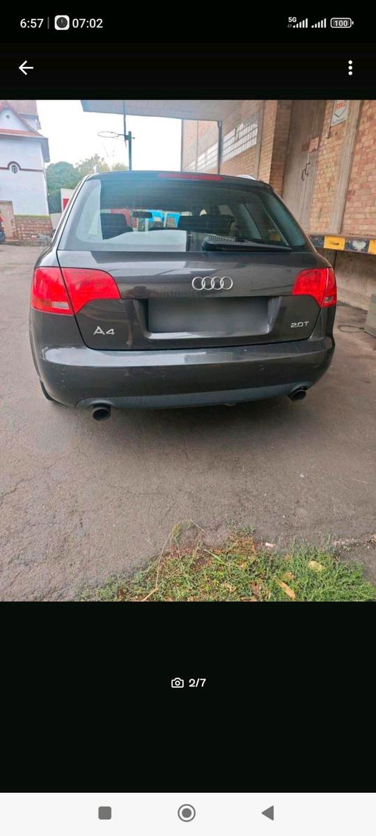 Audi A4 2007 — салон