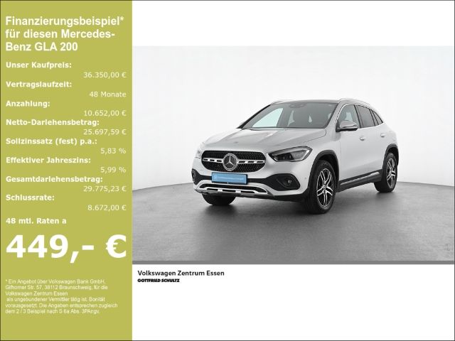 Mercedes-Benz GLA 200 Progressive AHK Pano LED Navi Leder