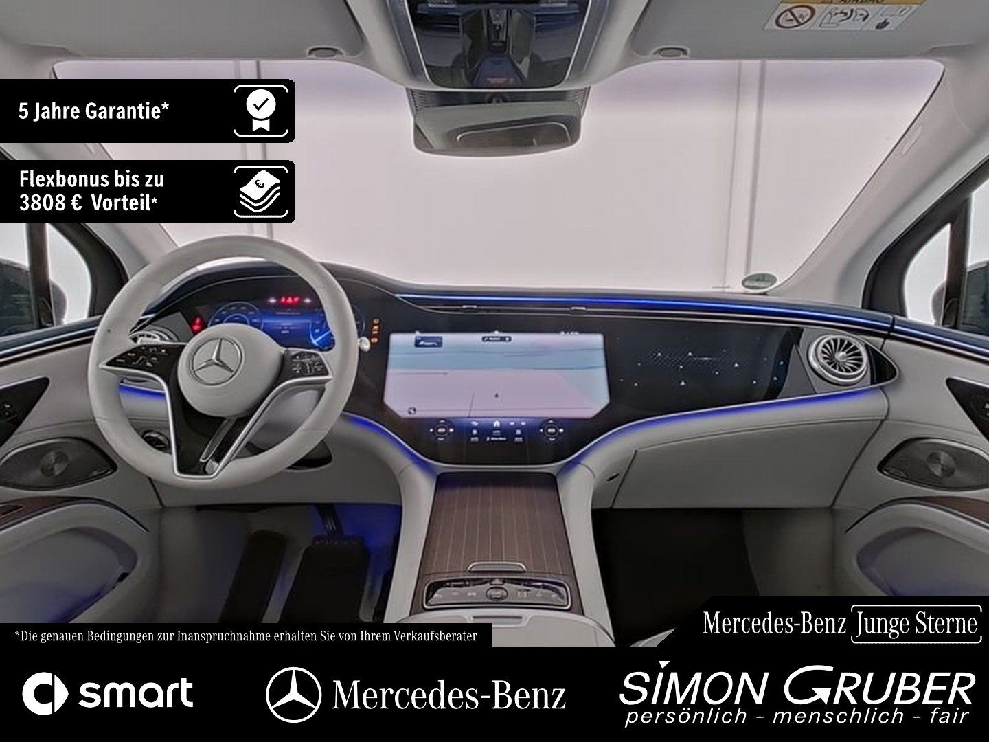 Fahrzeugabbildung Mercedes-Benz EQS 580 4M AMG Business Class  Exklusiv Nappa 7S