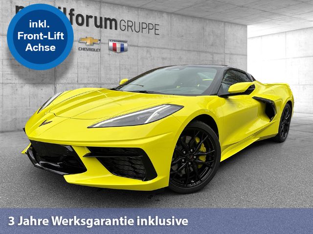 Corvette C8 Stingray Cabrio MY24 Frontlift, gelbe Akzente