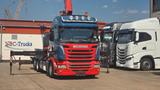 Scania R 490 * RETARDER * FASSI 14 M * LENK/LIFTACHSE * - Scania 8x4