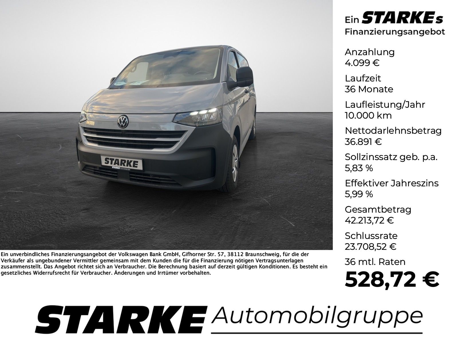 Volkswagen T7 e-Transporter Kasten 100kW LED Kamera PDC Te