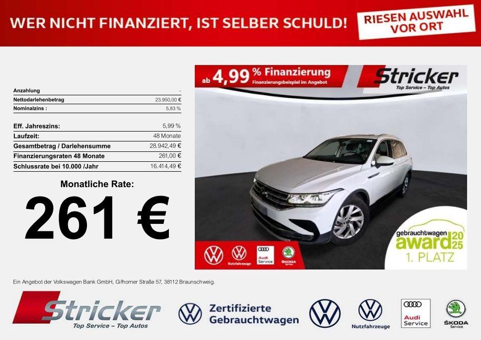 Volkswagen Tiguan Elegance 2.0TDI DSG 261,-ohne Anzahlung N