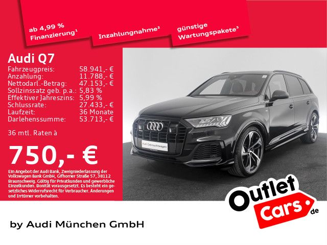 Audi Q7 50 TDI qu. tiptr. S line UPE:113" 7-Sitze/Pan