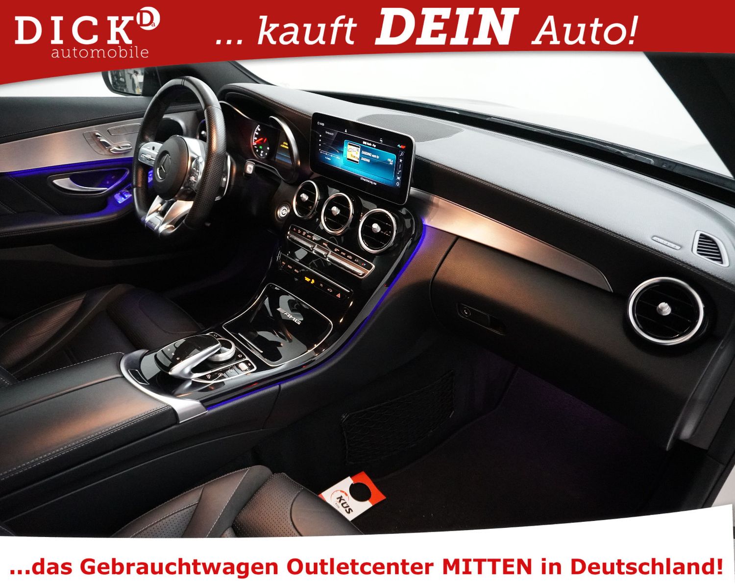 Fahrzeugabbildung Mercedes-Benz C63 AMG >CARBON+PANO+MEMO+KAM+MULTIB+NAPPA+COMAN
