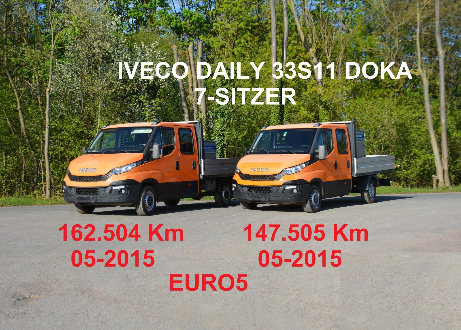 Iveco DAILY 33S11 EURO5 DOKA MAXI 7-SITZER  TÜV 2-2027
