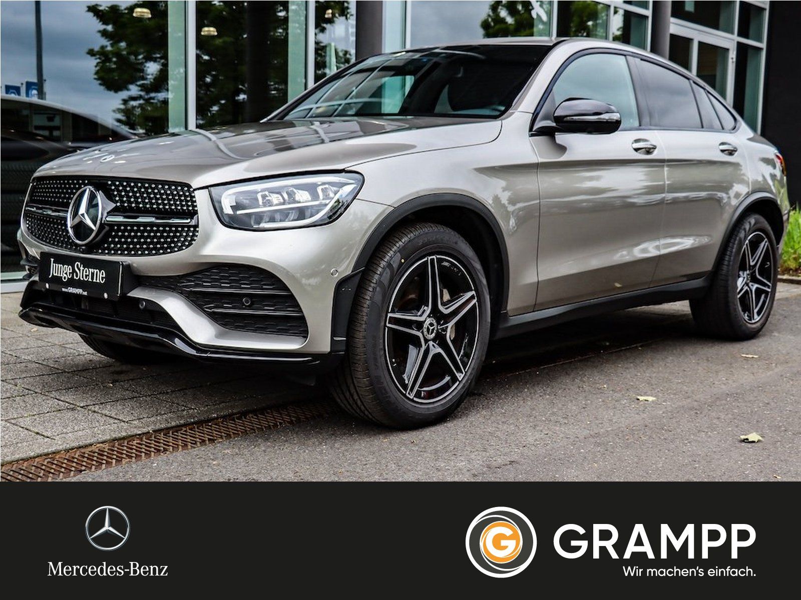 MERCEDES-BENZ GLC 300 d 4M Coupé AMG Air-Body/Tempomat/HUD