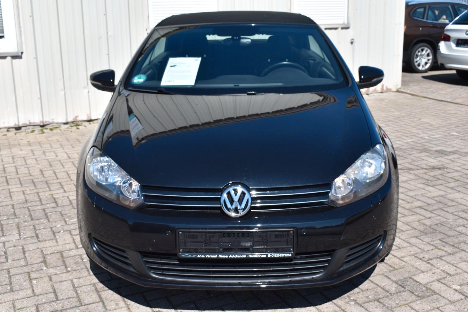 Volkswagen Golf VI Cabriolet 1.6 TDI Basis*TÜVNEU*NAVI*SHZ*