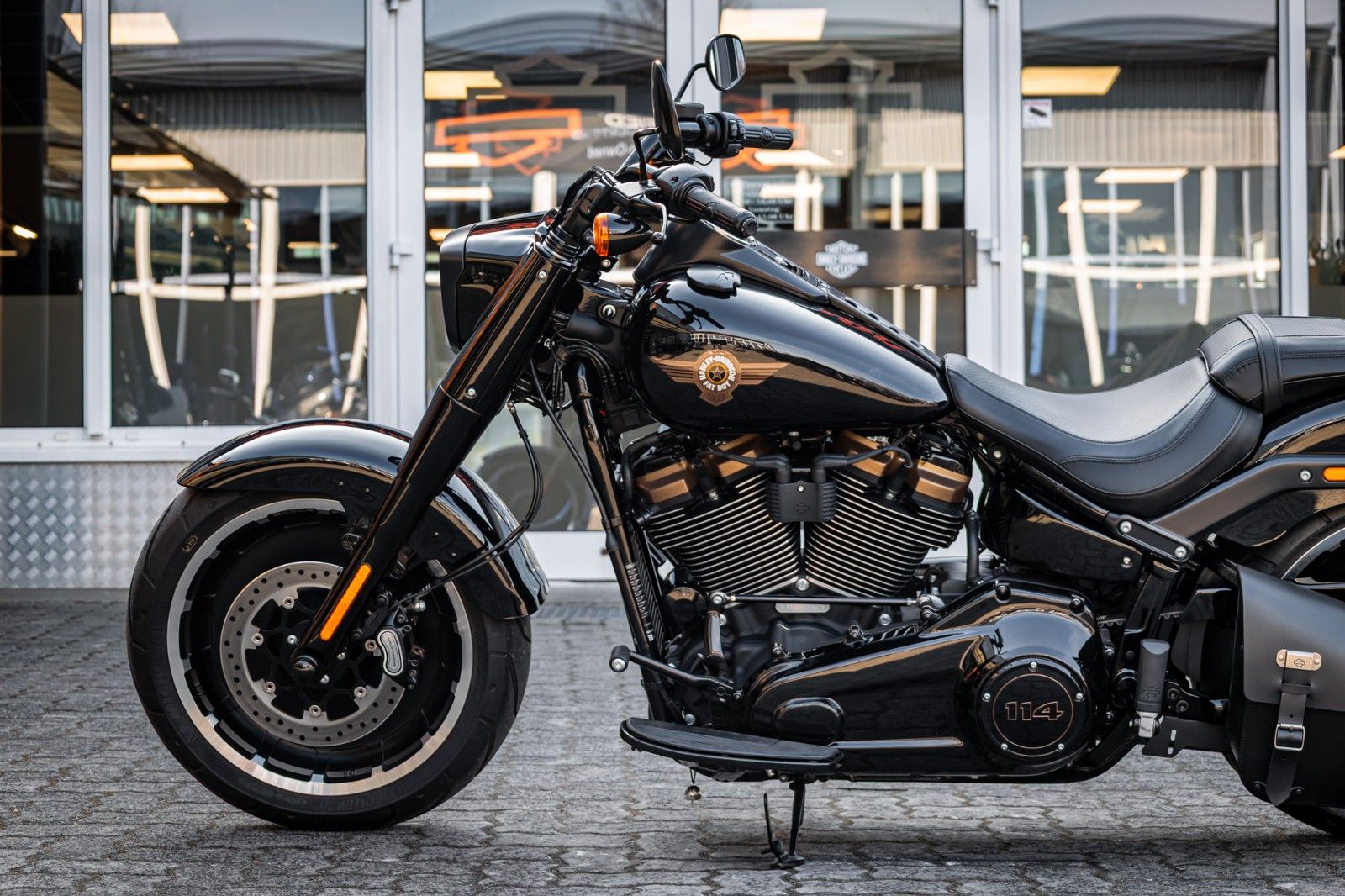 Fahrzeugabbildung Harley-Davidson Softail Fat Boy 30th Anniversary -Kesstech--