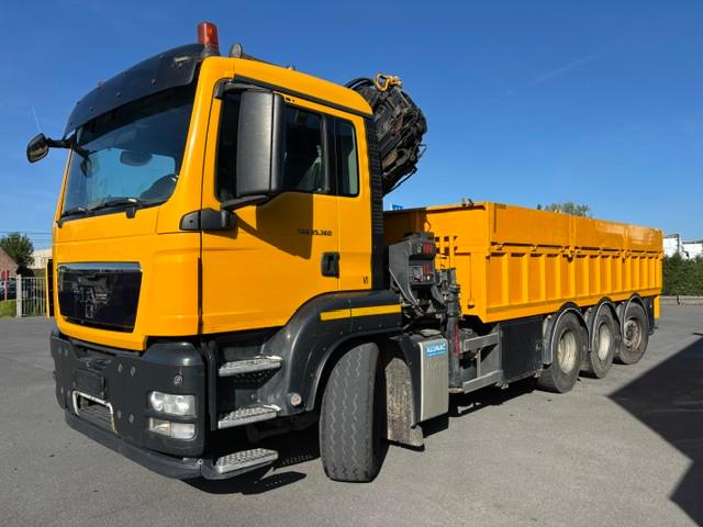 MAN TGS 35.360BL-8X4-KRAN/WASSERTANK 10.000L-PUMPE