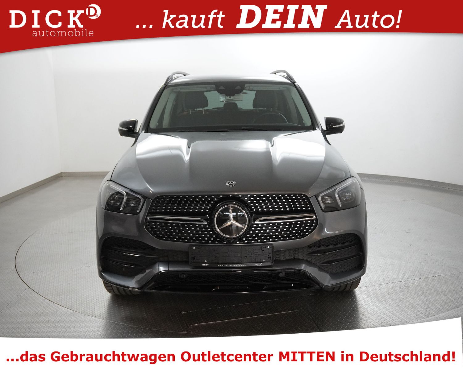 Fahrzeugabbildung Mercedes-Benz GLE300d 4M AMG Line NIGHT+KAM+MULTIB+AHK+ACC+360