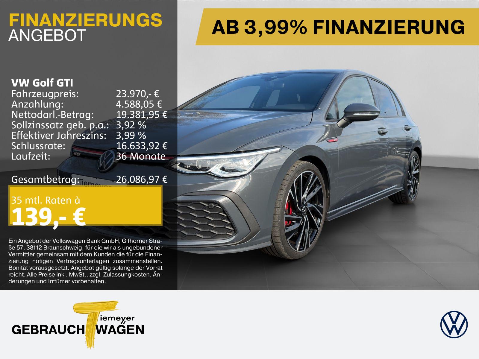 Volkswagen Golf GTI DSG LED+ NAVI KAMERA AHK LM19
