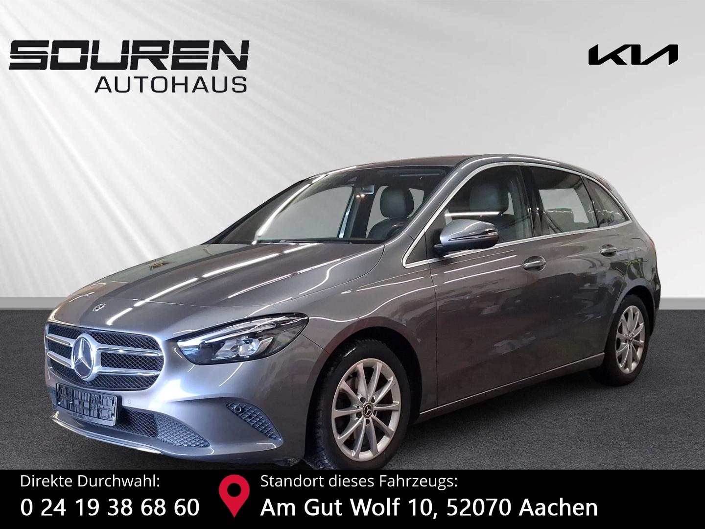 Mercedes-Benz B 180 d Navi Leder Digitales Cockpit abnehmbare 