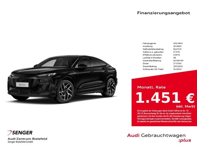 Audi Q6 Sportback e-tron quattro Digitales Cockpit