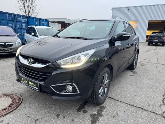 Hyundai ix35 1,7 CRDi KAT blue Tüvneu 2hand leder Sitzhe