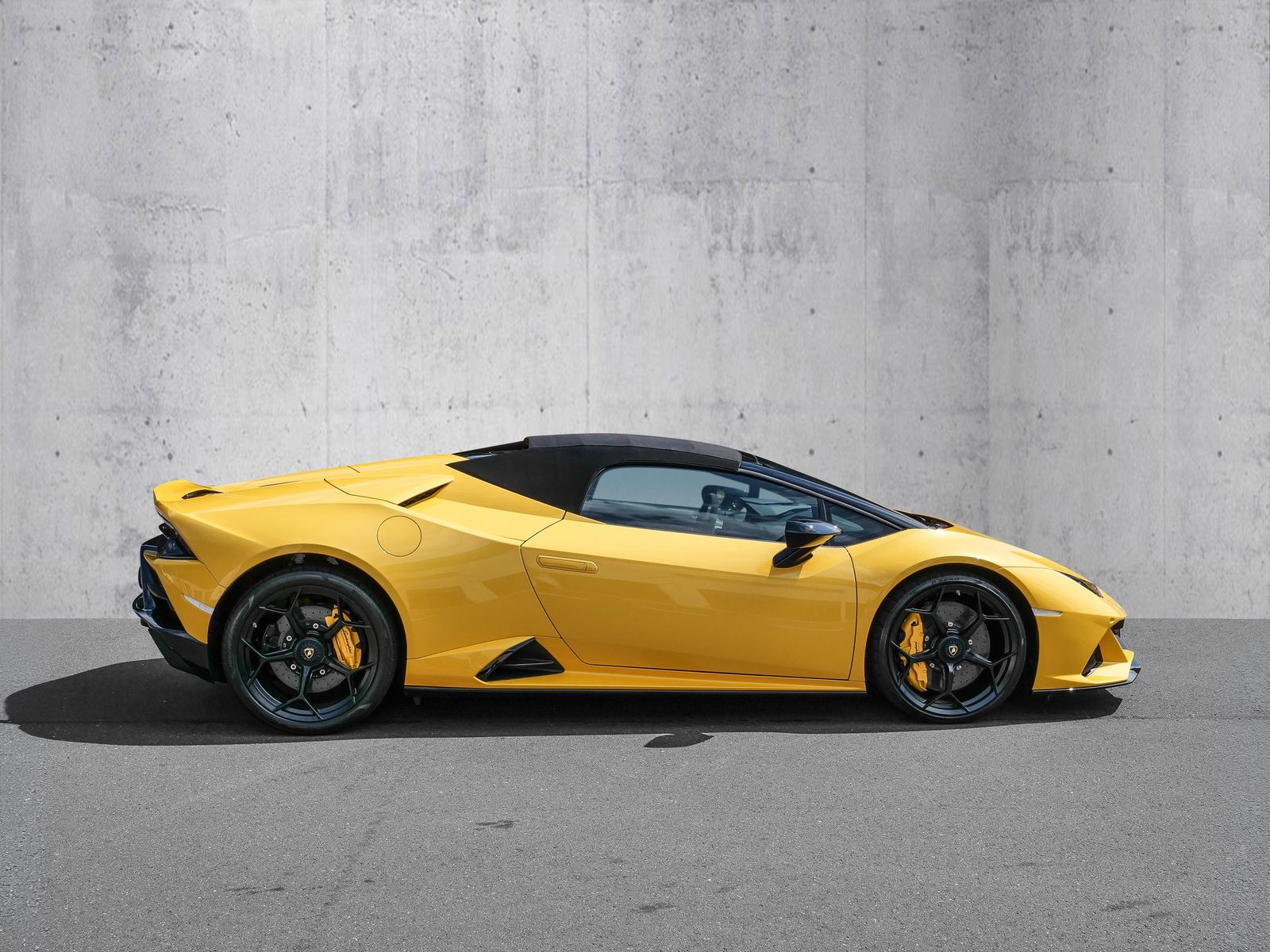 Lamborghini Huracán EVO Spyder Giallo Inti. Lifting System foto 11